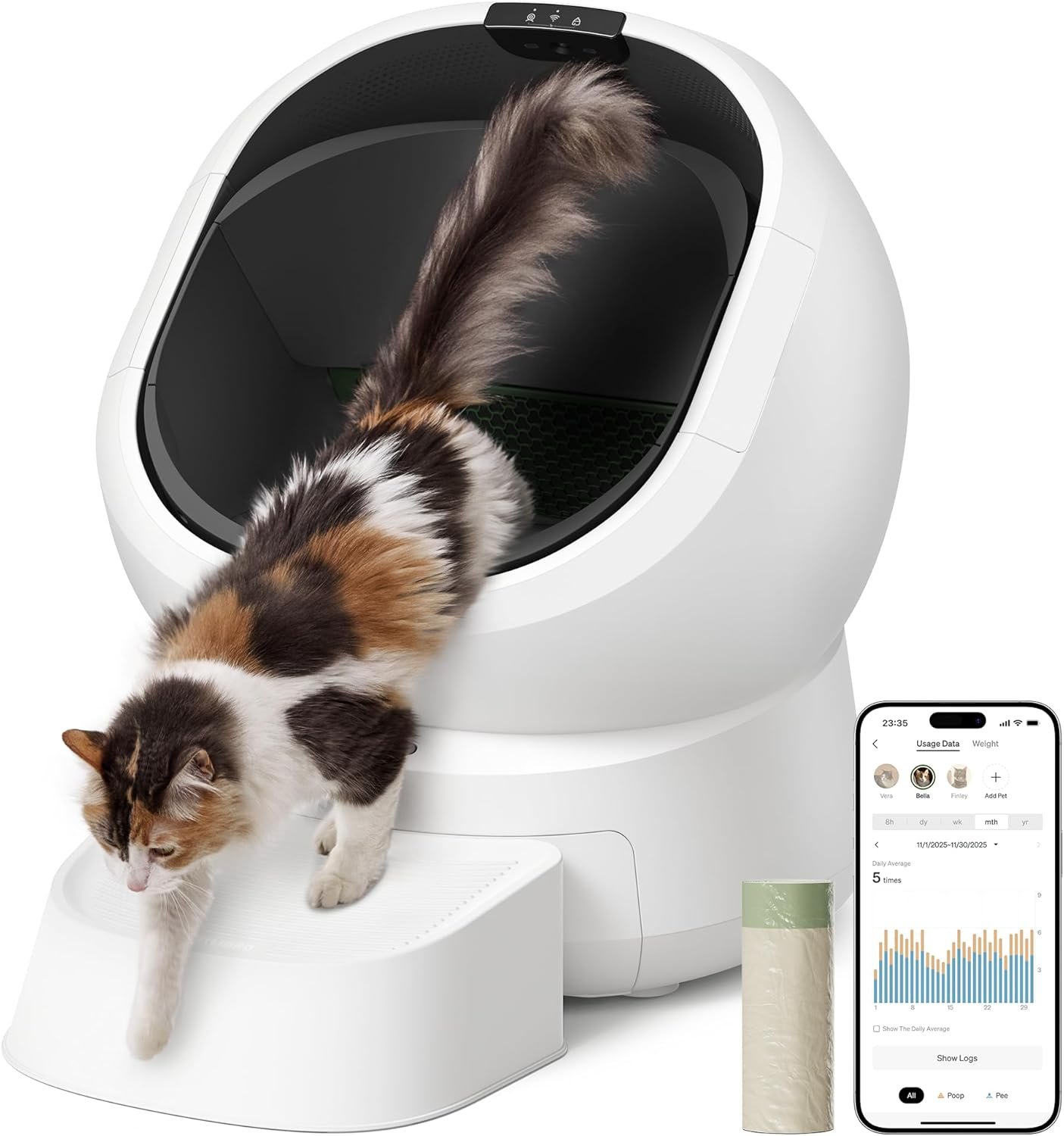 PETLIBRO Arenero Automático con Reconocimiento Multi-Gato