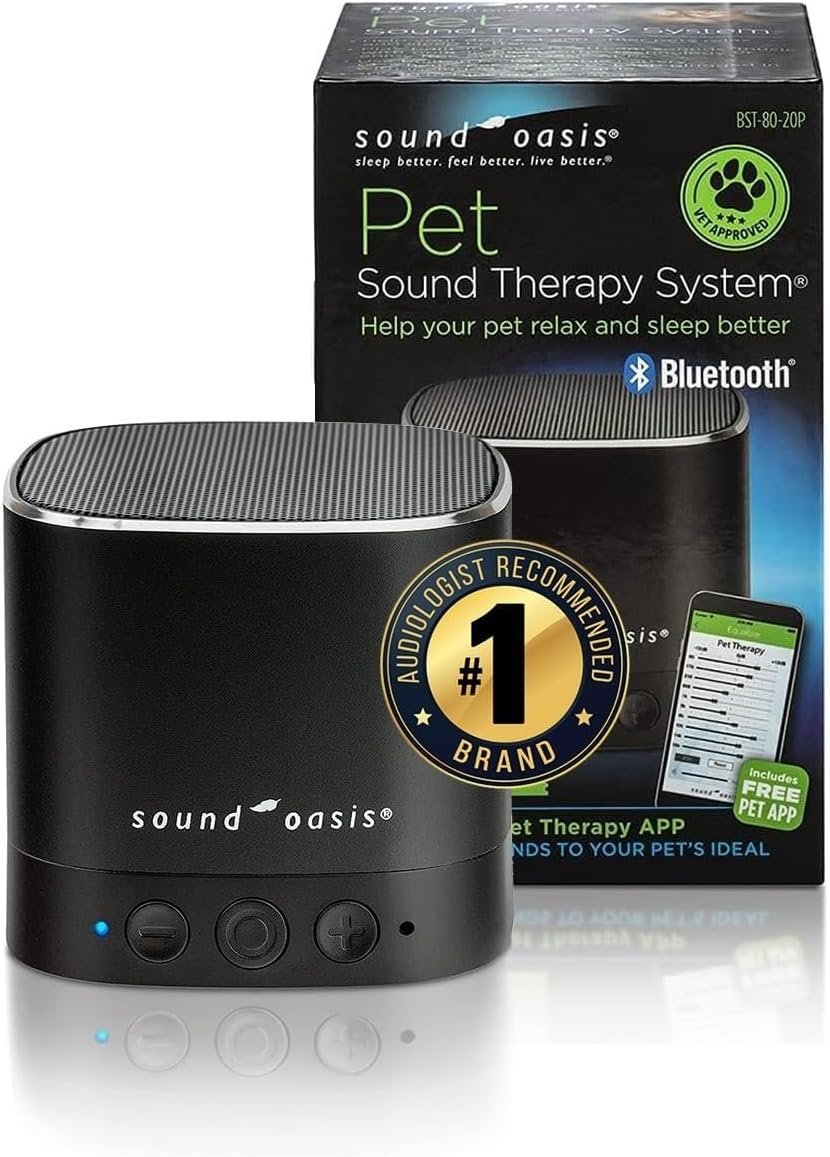 Sound Oasis Dispositivo Calmante Bluetooth para Mascotas